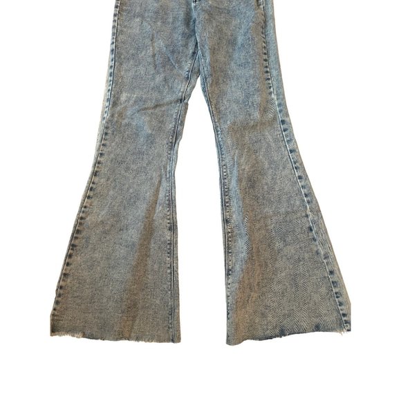Banjara Light Blue Jeans Denim Stone Washed Flared Bootcut Women's Size 9/28 - Picture 4 of 6
